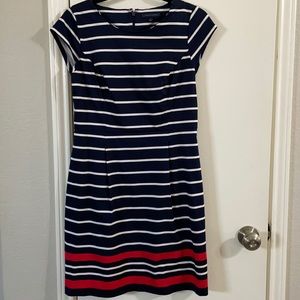 Tommy Hilfiger Blue Striped Dress | 4 EUC